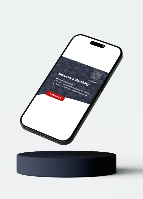 Bery Glade – web mobil